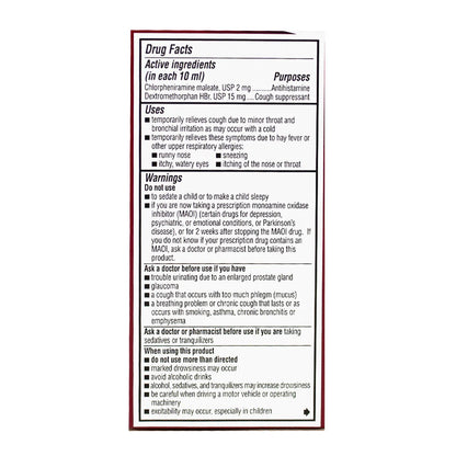 Robitussin® Children’s Cough & Cold – 4 oz Bottle, Box of 24 Bottles