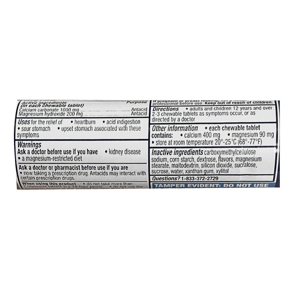 Rolaids Ultra Strength Antacid Mint Tablets - Roll of 10 wellness vending machine university campuses, workplaces