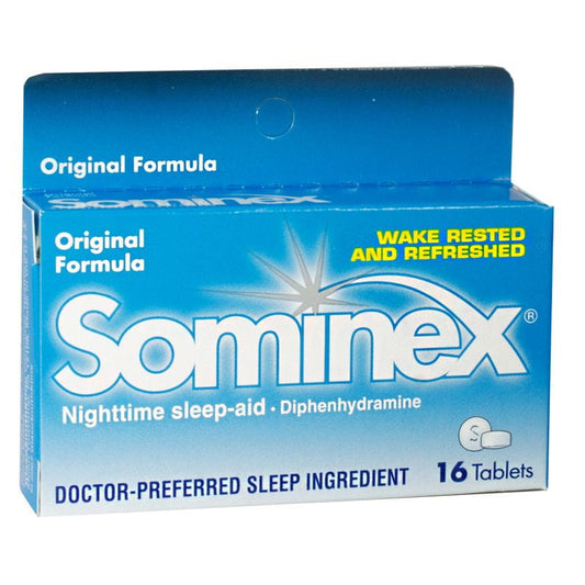 Sominex Nighttime Sleep-Aid - Box of 16 wellness vending machine
