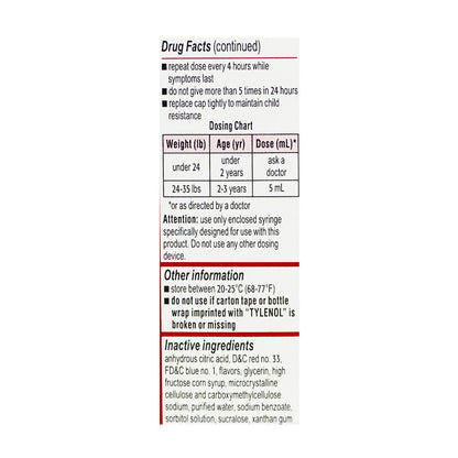 Tylenol Infants' Acetaminophen Oral Suspension - 1 oz. wellness vending machine university campuses