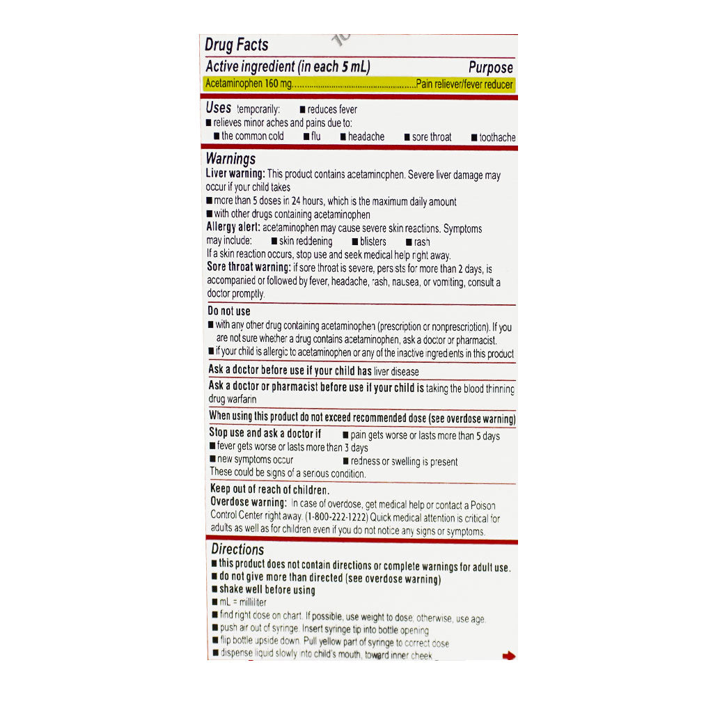 Tylenol Infants' Acetaminophen Oral Suspension - 1 oz. wellness vending machine university campuses, workplaces