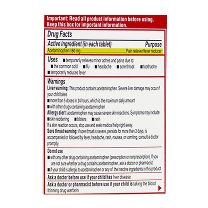 Tylenol Children's Bubblegum Chewables - Box of 24 wellness vending machine university campuses, workplaces