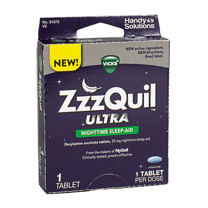 ZzzQuil Nighttime Sleep Aid Liquicaps - Box of 1 wellness vending machine