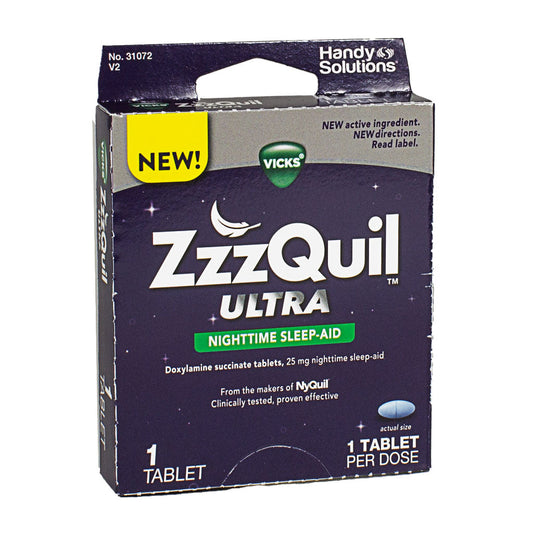 ZzzQuil Nighttime Sleep Aid Liquicaps - Box of 1 wellness vending machine