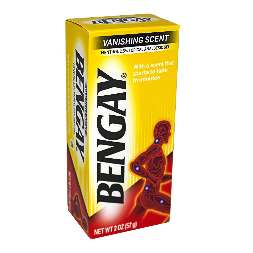 Bengay Vanishing Scent Gel – 2 oz. wellness vending machine