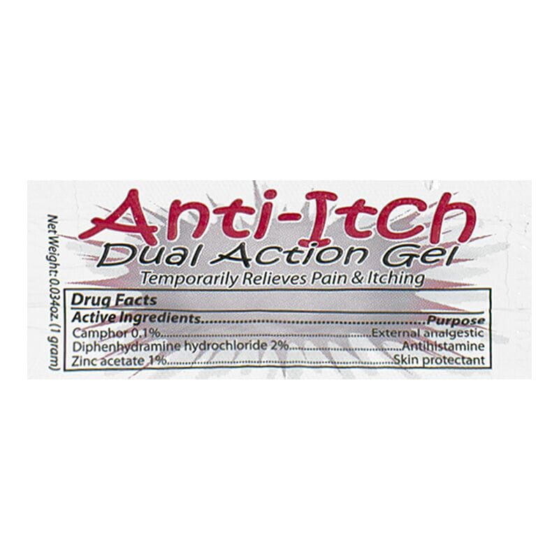 Coretex Anti-Itch Dual Action Gel - 1g Foil Packet wellness vending machine