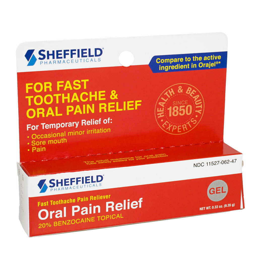 Sheffield Instant Oral Pain Relief wellness vending machine