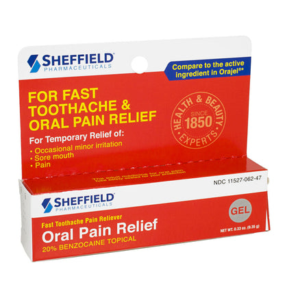 Sheffield Instant Oral Pain Relief wellness vending machine