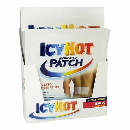Icy Hot pain relief patches 20 count box for muscle and joint pain relief for vending machines