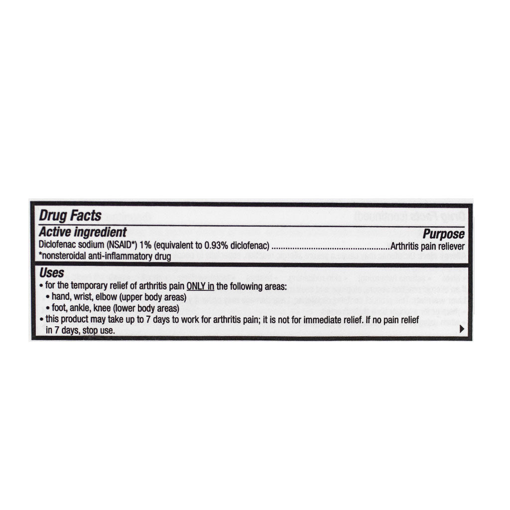 Voltaren Arthritis Pain Relief Gel – 20 gr wellness vending machine university campuses, workplaces