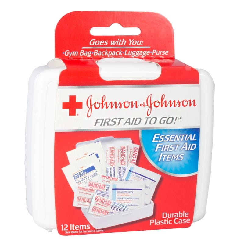 Johnson & Johnson First Aid Kit - 12 Piece Kit wellness vending machine