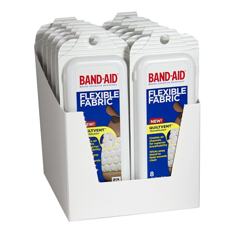 Johnson & Johnson Flexible Fabric Band-Aids - Pack of 8 wellness vending machine university campuses