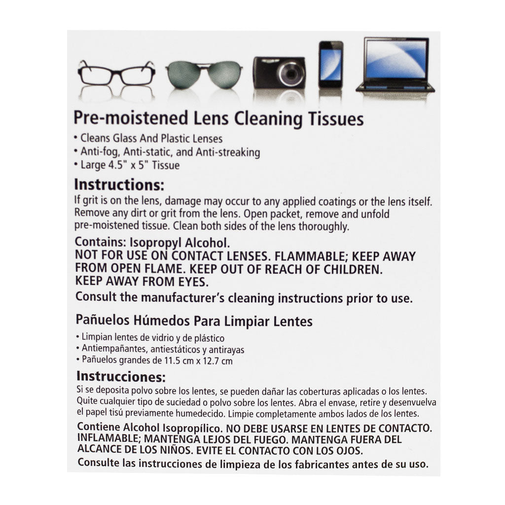 Bausch & Lomb Sight Savers Tissues - Pack of 1 wellness vending machine university campuses