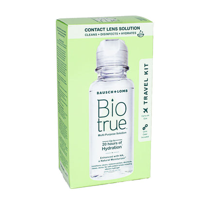 Biotrue Multi-Purpose Solution Travel Pack & Contact Lens Case - 2 oz. wellness vending machine