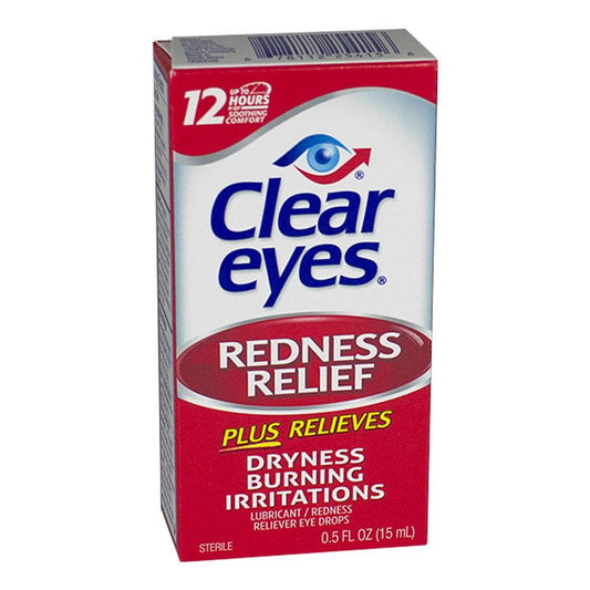 Clear Eyes 8 Hour Redness Relief Eye Drops - 0.5 oz. wellness vending machine