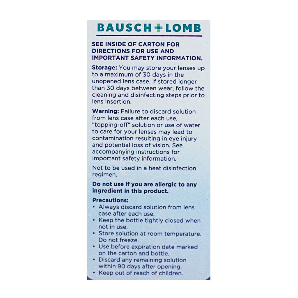 Bausch & Lomb ReNu Multi-Purpose Solution Carry-on Size - 2 oz. wellness vending machine university campuses