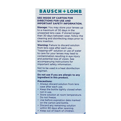 Bausch & Lomb ReNu Multi-Purpose Solution Carry-on Size - 2 oz. wellness vending machine university campuses