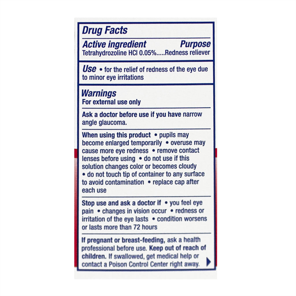 Visine Original Red Eye Comfort Eye Drops - 0.5 oz. wellness vending machine university campuses