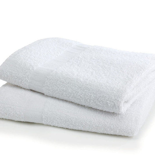 Stillwater Linens White Hand Towels 16x27"  Wellness vending machine supplies for dorms and campuses