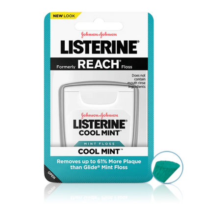 Reach® Cool Mint Waxed Dental Floss 5 yards, 144 per case