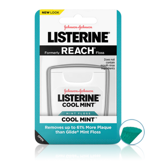 Reach® Cool Mint Waxed Dental Floss 5 yards, 144 per case