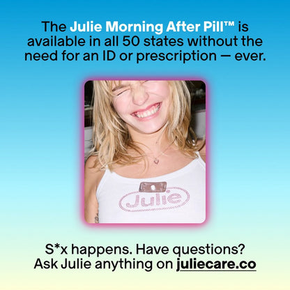 Julie, Morning After Pill Emergency Contraceptive, 1 CT