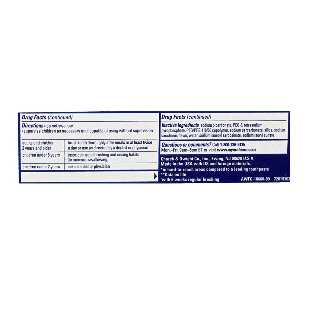 Arm & Hammer Advance White Toothpaste - 0.9 oz. wellness vending machine university campuses, workplaces