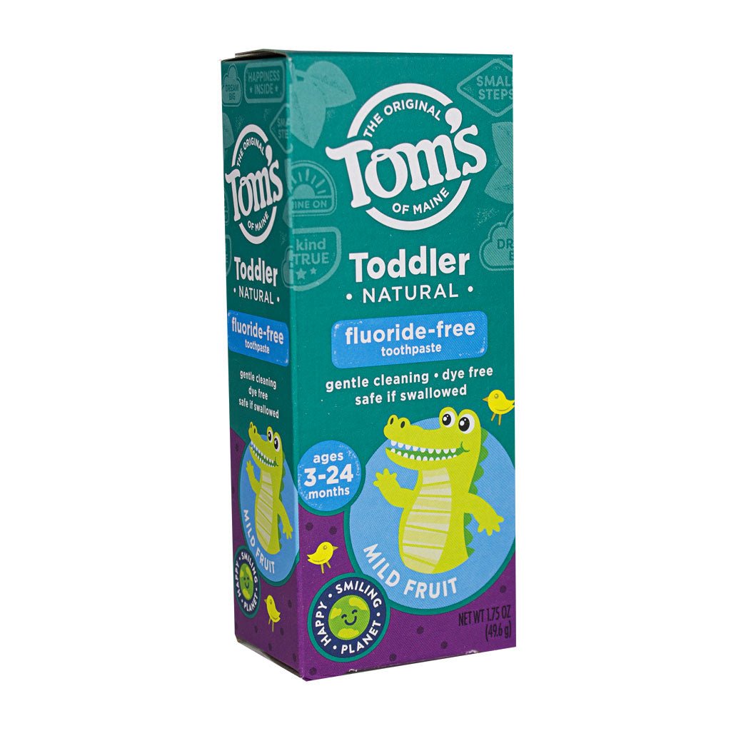Tom's of Maine Mild Fruit Toddler Fluoride-Free Training Toothpaste wellness vending machine