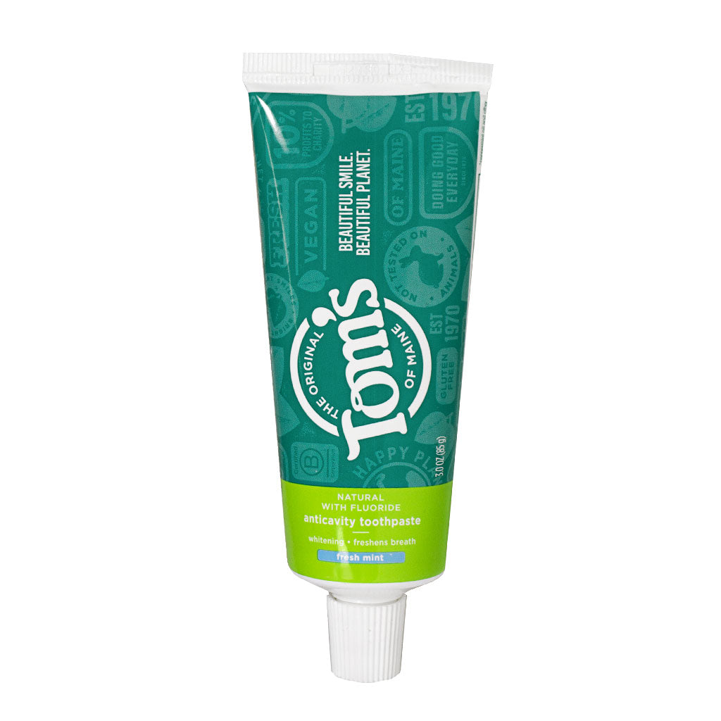 Tom's of Maine Fresh Mint Fluoride-Free Toothpaste 3 oz wellness vending machine