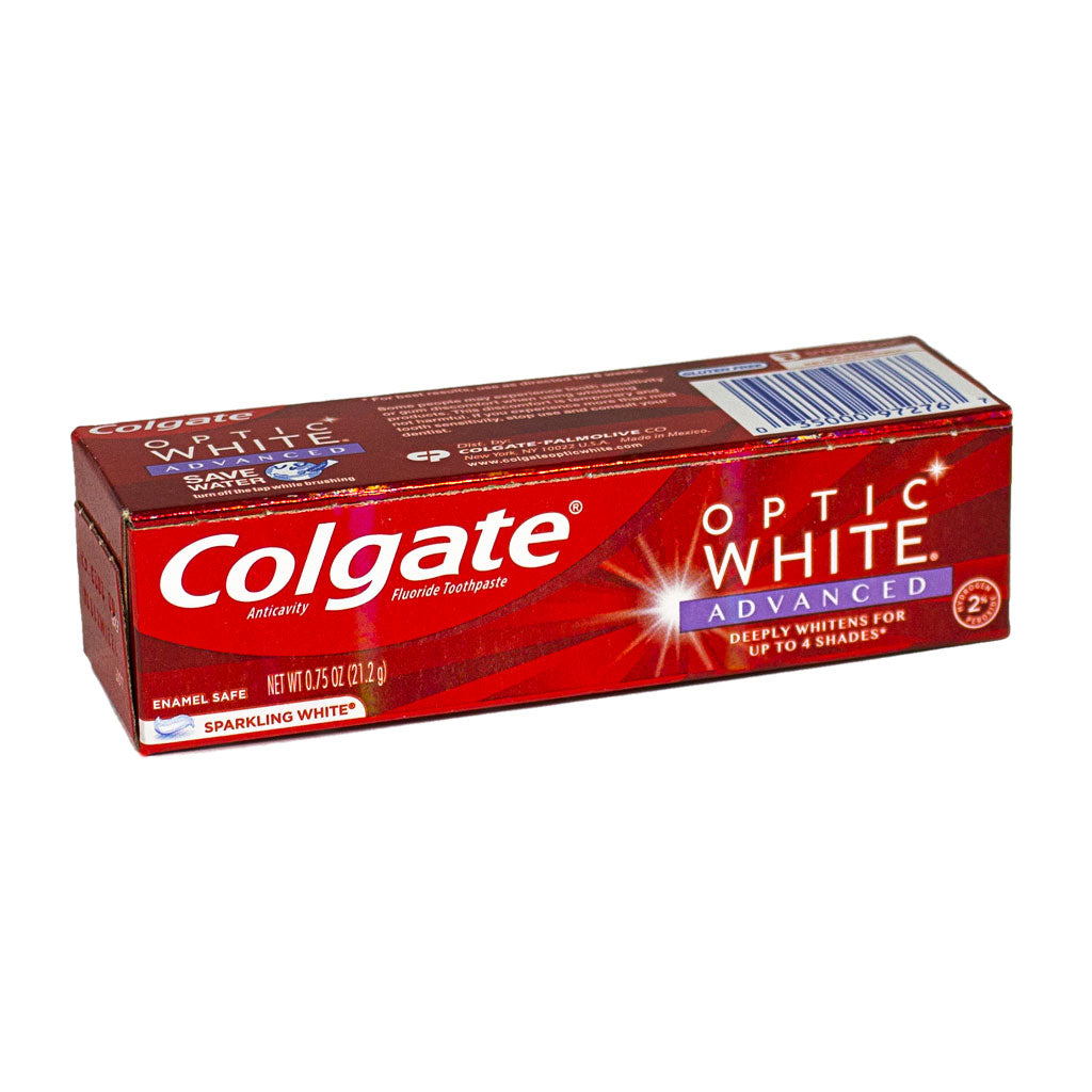 Colgate Optic White Toothpaste - 0.75 oz. wellness vending machine
