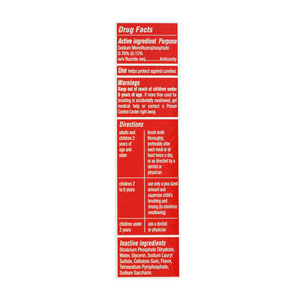 Colgate Anticavity Toothpaste - 2.5oz. wellness vending machine university campuses