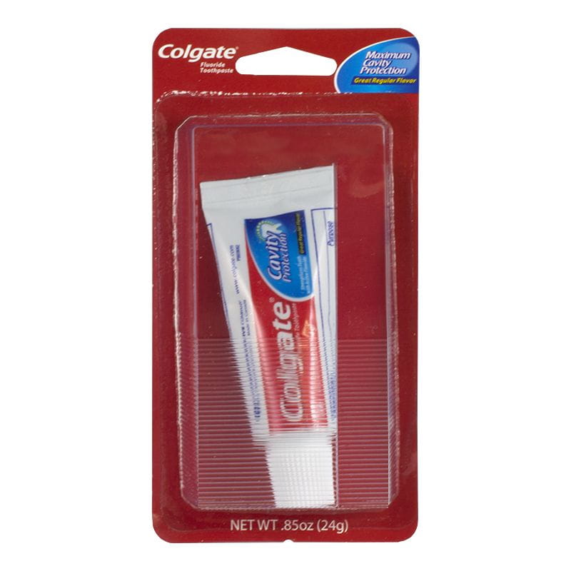 Colgate Regular Toothpaste - 0.85 oz. Carded wellness vending machine