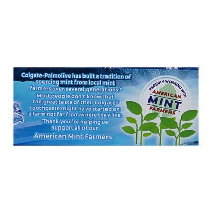 Colgate Max Fresh Cool Mint Toothpaste - 1 oz. wellness vending machine university campuses