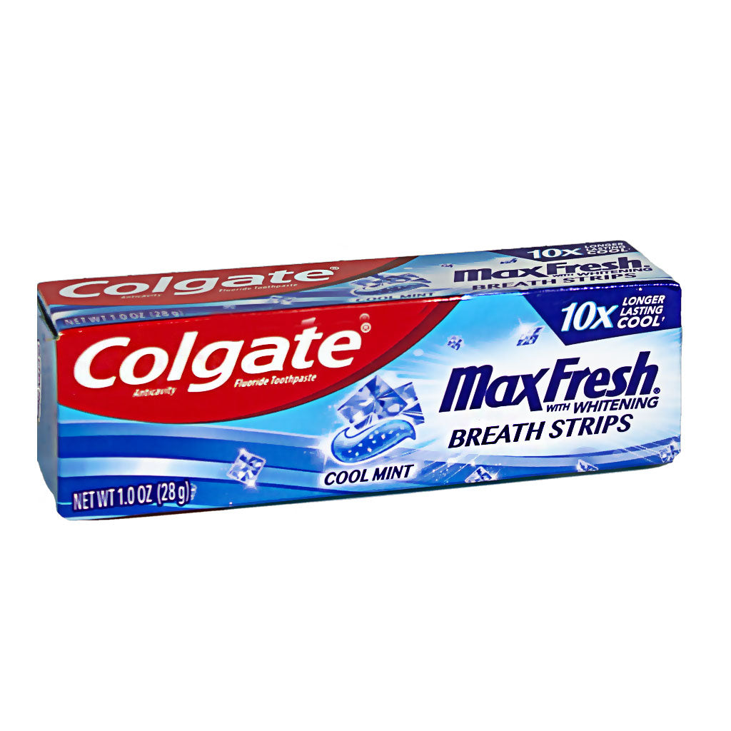 Colgate Max Fresh Cool Mint Toothpaste - 1 oz. wellness vending machine