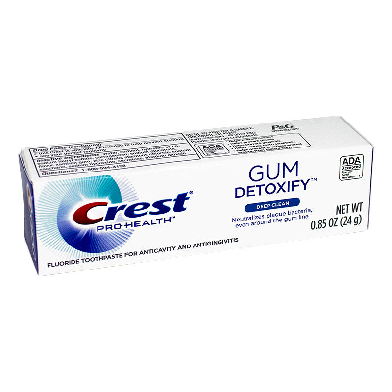 Crest Pro-Health Gum Detoxify Toothpaste - 0.85 oz. wellness vending machine
