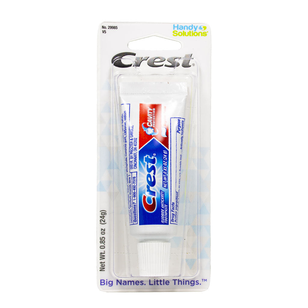 Crest Regular Cavity Protection Toothpaste - 0.85 oz. Carded wellness vending machine
