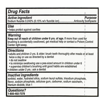 Crest Regular Cavity Protection Toothpaste - 0.85 oz. Carded wellness vending machine university campuses