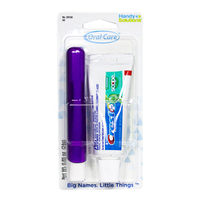 Crest Toothpaste Plus Scope 0.85 oz. & Travel Toothbrush Kit wellness vending machine