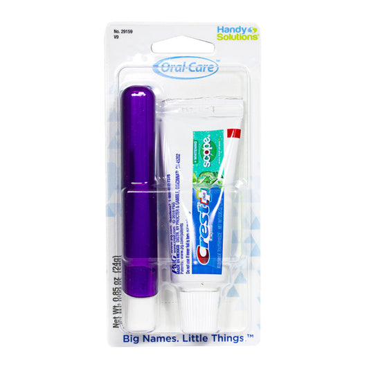 Crest Toothpaste Plus Scope 0.85 oz. & Travel Toothbrush Kit wellness vending machine