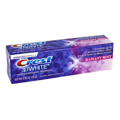 Crest 3D White Radiant Mint Toothpaste - 0.85 oz. wellness vending machine