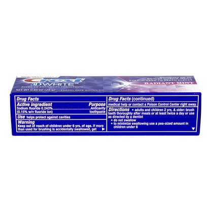 Crest 3D White Radiant Mint Toothpaste - 0.85 oz. wellness vending machine university campuses
