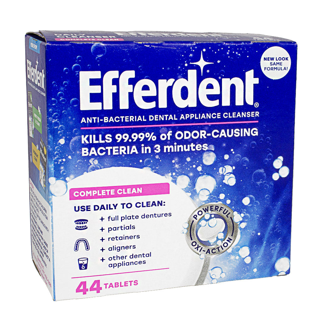 Efferdent Anti-Bacterial Denture Cleanser - Box of 44 wellness vending machine