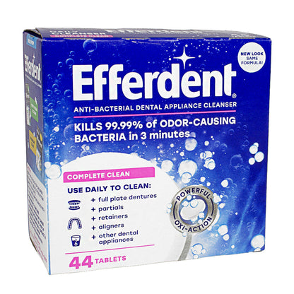 Efferdent Anti-Bacterial Denture Cleanser - Box of 44 wellness vending machine