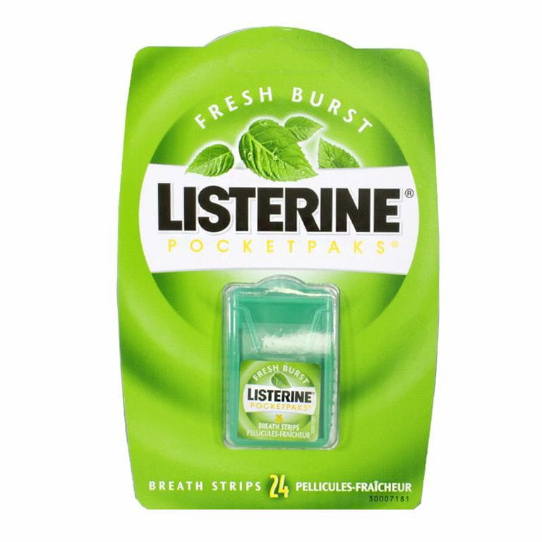 Listerine Freshburst PocketPaks Breath Strips - Pack of 24 wellness vending machine