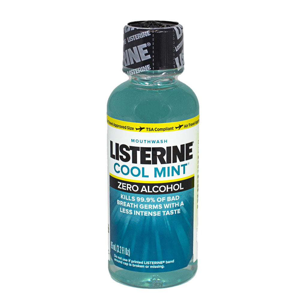 Listerine Zero Alcohol Clean Mint Mouthwash - 3.2 oz. wellness vending machine