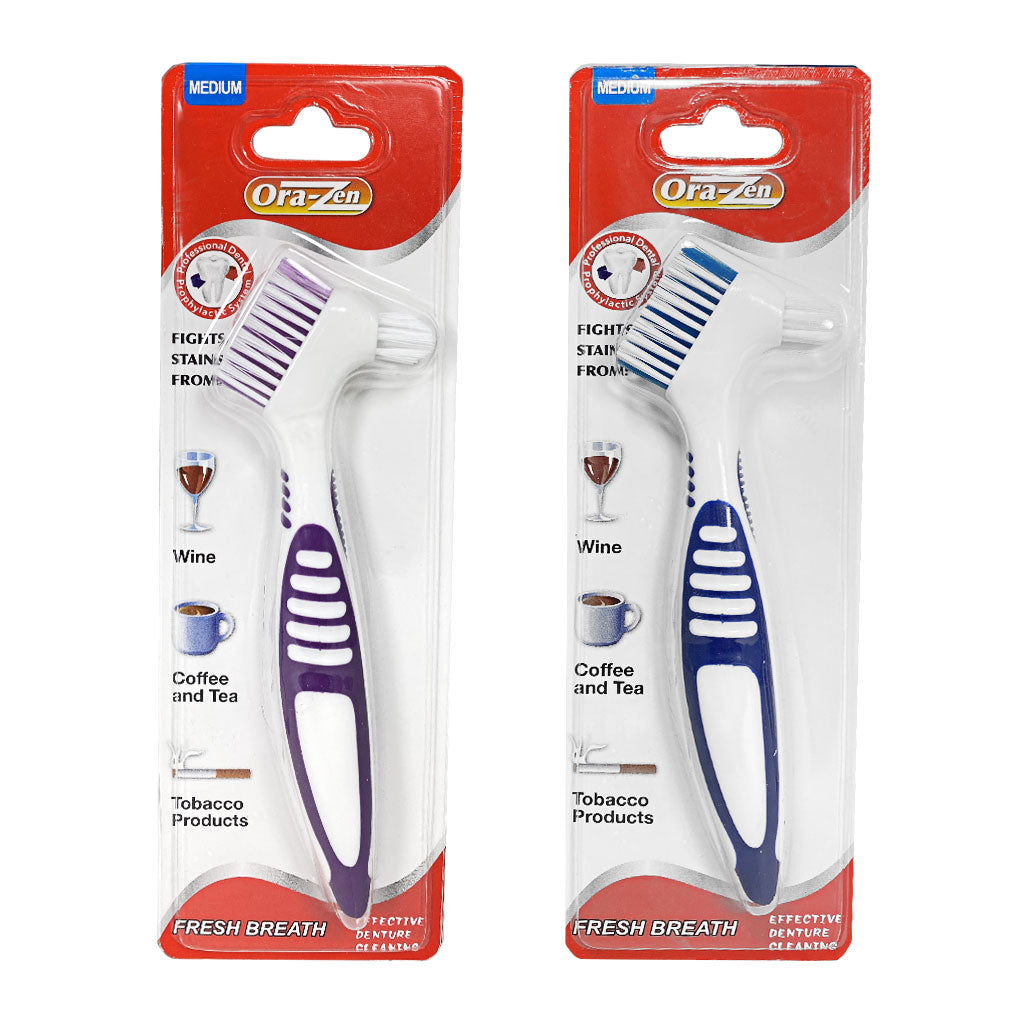 Ora-zen Denture Brush with Deep Cleaning Pick wellness vending machine university campuses