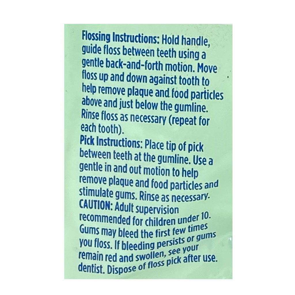 Oral-B Burst of Scope Floss Fresh Mint Picks - Pack of 30 wellness vending machine university campuses