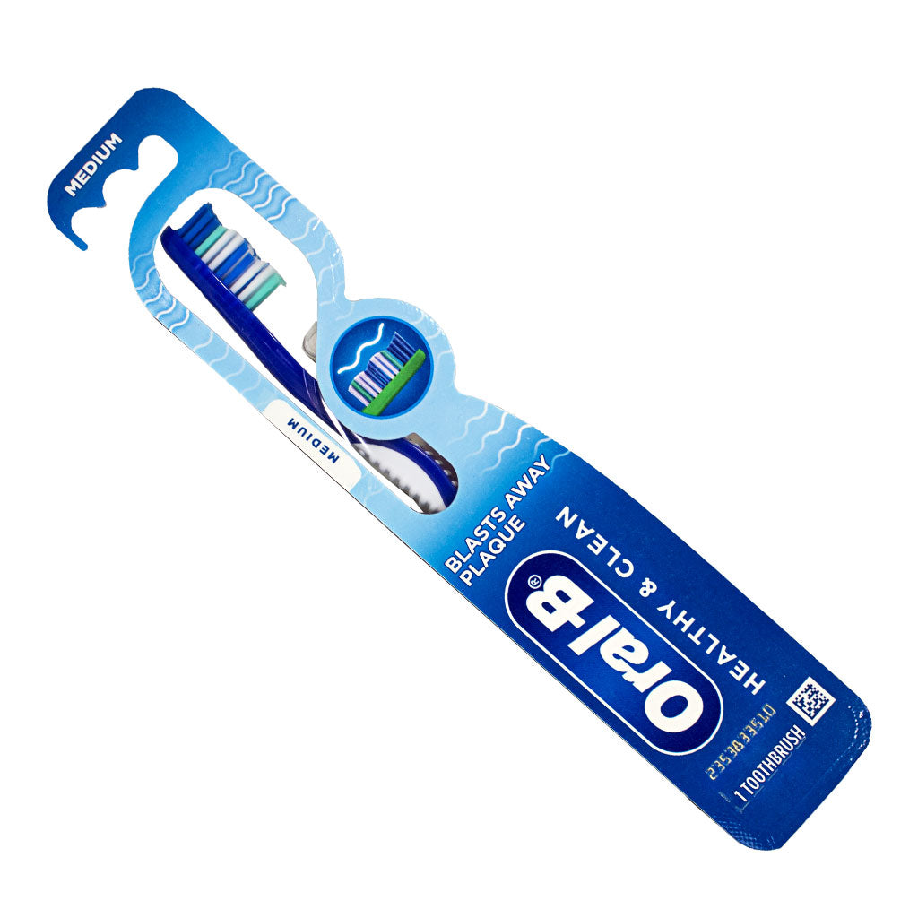 Oral-B Healthy Clean Medium Toothbrush wellness vending machine