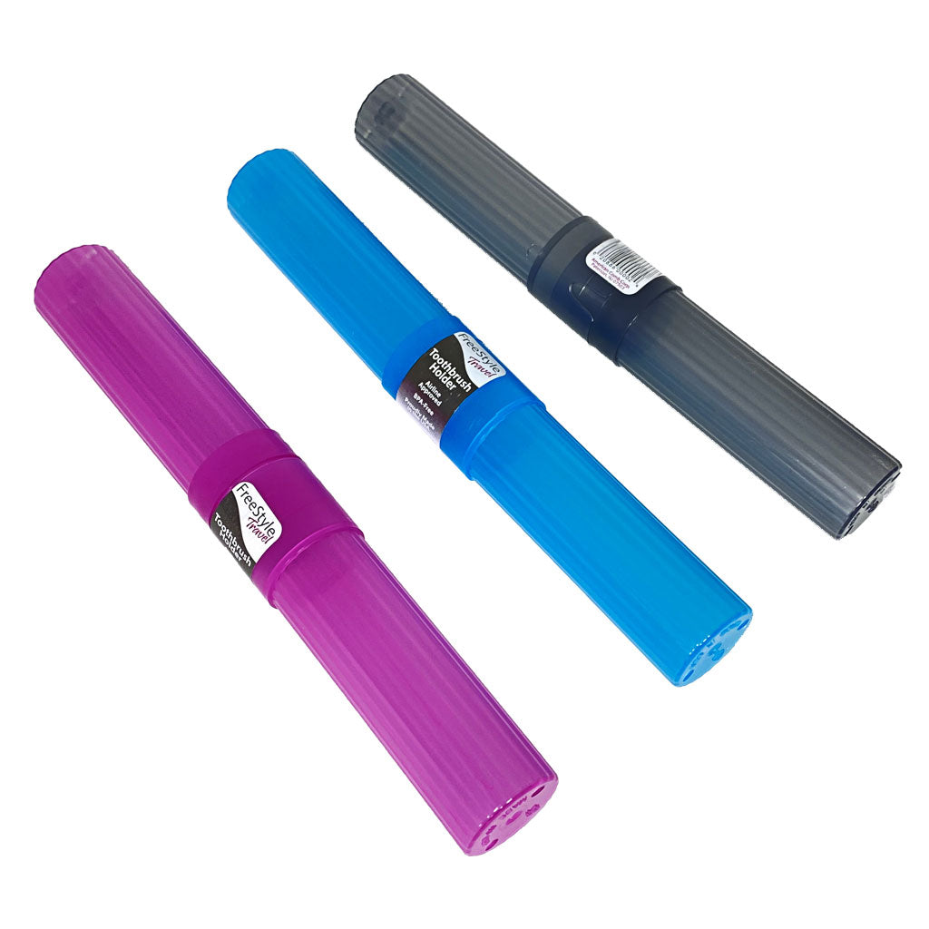 FreeStyle Travel Toothbrush Holder - Assorted Colors wellness vending machine university campuses