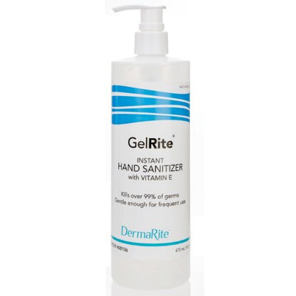 DERMARITE GELRITE® 75 Instant Hand Sanitizer 16 oz Pump Bottle